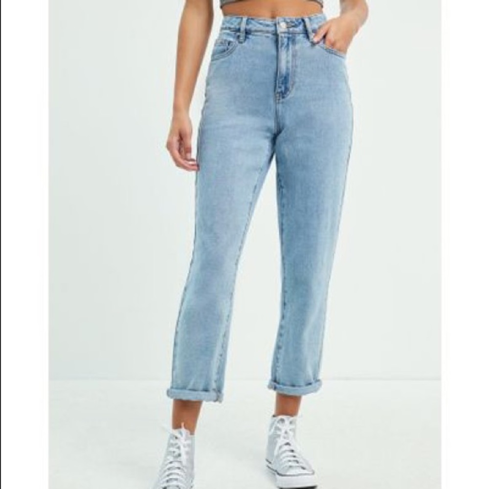 Pacsun NWT Mom jeans megan blue sz 26